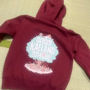 기무라 카에라 GO!GO!KAELANDO 2014 후드티