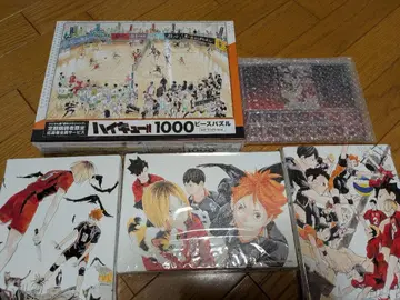 하이큐 퍼즐 아크릴 디오라마 아트 보드 새상품 5세트