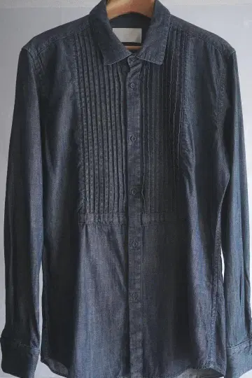 TROVE 코튼 데님 드레스 셔츠 정가 22000엔 새상품급