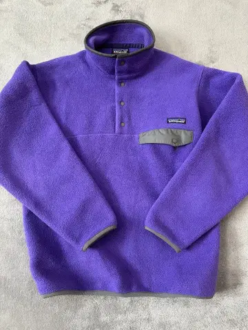 [ 새상품급 ] 파타고니아 신틸라 스냅 T 퍼플 S