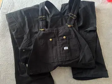 Lee 블랙 오버롤