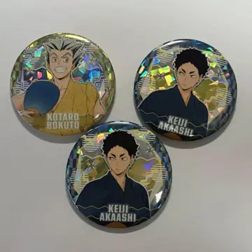 하이큐!! 위크 캔뱃지 후쿠로다니