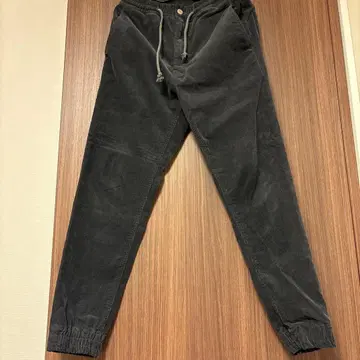 할리우드 런치 마켓 코듀로이 조거 팬츠 다크 그레이