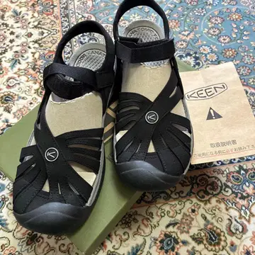 keen 샌들 블랙 25.5cm