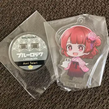 테이인 안리 블루 록 아크릴 스탠드 키링 애니메이트 카페 새상품