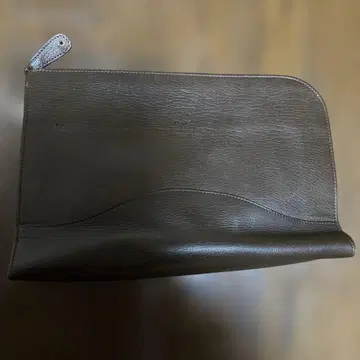 천연 가죽 가죽 클러치 Paris 각인 남성용 문서 케이스