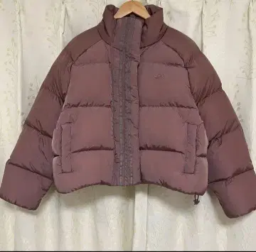 #아디다스 여성용 다운 자켓 M 미사용 새상품 택 없음