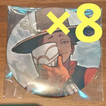 나의 히어로 아카데미아 히로아카 원화전 Mr.컴프레스 캔뱃지 8세트