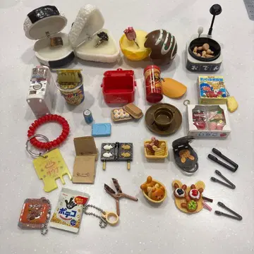 미니어처 푸드 토이 세트 다색