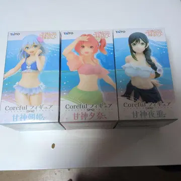 TAITO 아마가미히메 유나 요에 피규어 3체 세트