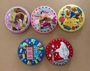 디즈니 자수 캔뱃지 2