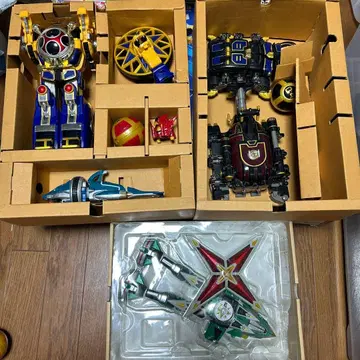 하리켄쟈 합체 로봇 세트