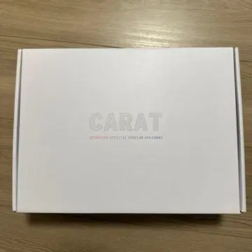 SEVENTEEN OFFICIAL FUNCLUB 4th CARAT 본국