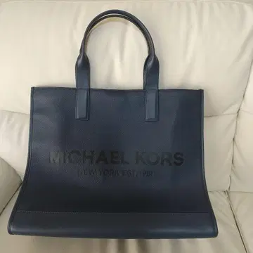 MICHAEL KORS 네이비 토트백