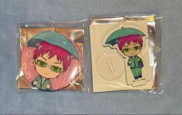 사이키 쿠스오의 재난 장마ver. 아크릴 스탠드 캔뱃지 사이키