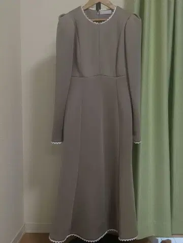 컨디션 최상 CELFORD 셀포드 레이스 트리밍 분또 원피스