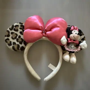 미니 마우스 레오파드 무늬 머리띠