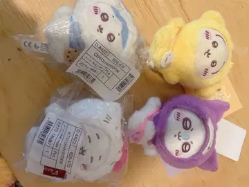 치이카와 x 산리오 봉제 인형 4세트