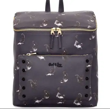 폴앤조이 백팩 네이비 수묵화