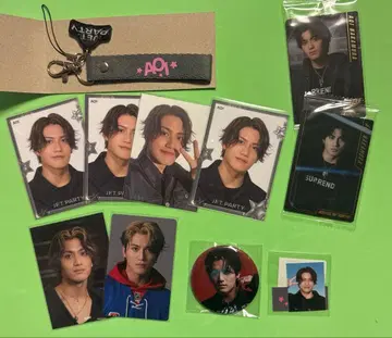 THE JET BOY BANGERZ AOI 네임택, 포토 카드, 증명사진