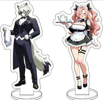 젠제로젠레스 존 아크릴 스탠드 2개 세트 엘렌 린 니코+라이카