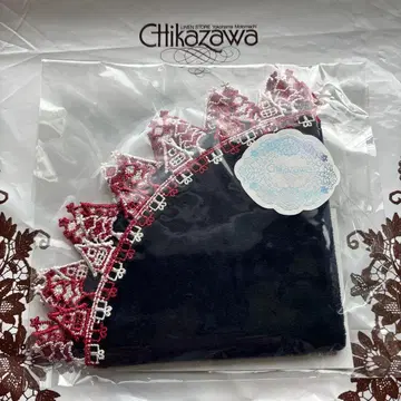 치카자와 레이스 타월 손수건 네이비 홈스위트홈 새상품 포장 완료