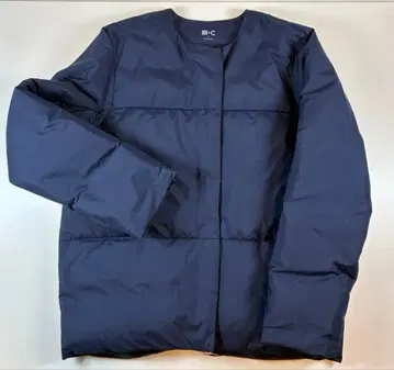 [UNIQLO C] 네이비 노카라 라이트 다운 S-M 사이즈 대상