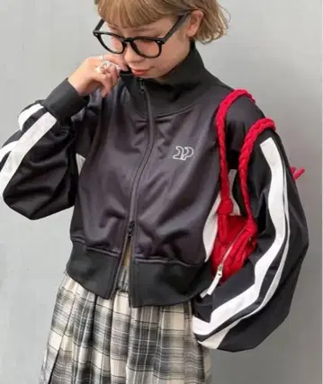 [택 포함 새상품] CIAOPANIC 사이드 라인 트랙 자켓