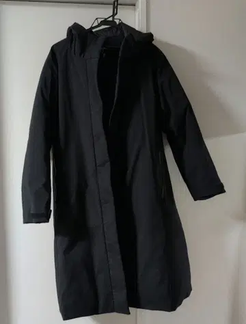 유니클로 다운 코트 롱 XL 블랙