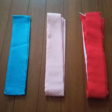 레이어트 카라 세트 파랑 핑크 빨간색