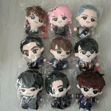 SnowMan 스노우맨 BIGL 봉제 인형 9개 매달리지 않는 시리즈