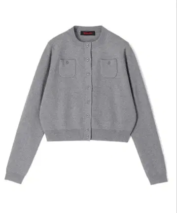 CABaN 코튼 캐시미어 크루넥 가디건 S