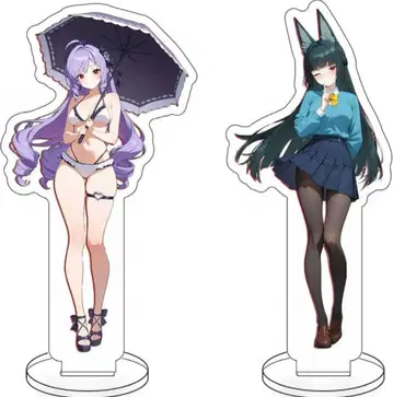 젠제로 젠레스존 캐릭터 굿즈 아크릴 스탠드 2점 미야비 비비안