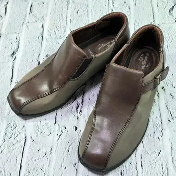 moonstar 문스타 브라운 가죽 로퍼 23.5cm 새상품급