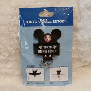디즈니 리조트 미키 이어햇 키체인 홀더 벌룬
