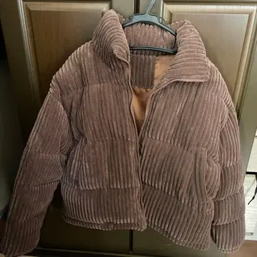 보아 자켓 브라운