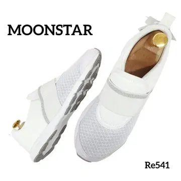 문스타 새상품 택 포함 경량 워킹화 화이트 24cm