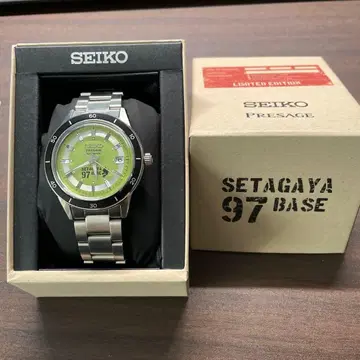 SEIKO Presage 도코로 죠지 세타가야 베이스 콜라보 한정판 모델