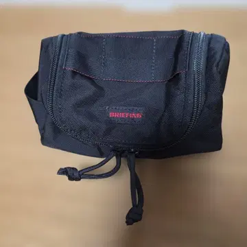BRIEFING 블랙 나일론 백