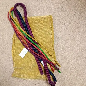 m-2052 후리소데용 총 조임 오비 장식 천 허리띠 세트