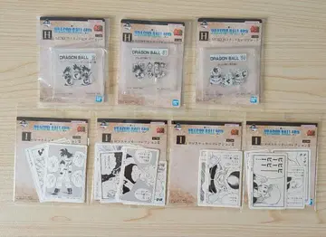 제일복권 드래곤볼 40th ~그 두 번째~ H상 I상 7점 세트