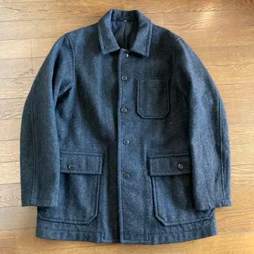 MUJI Labo 울 하프 코트 M