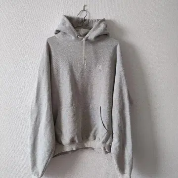 Champion 그레이 후드티 XL 짧은 기장 90s