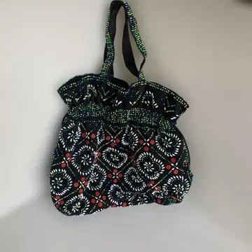 비즈 자수 토트백 빅