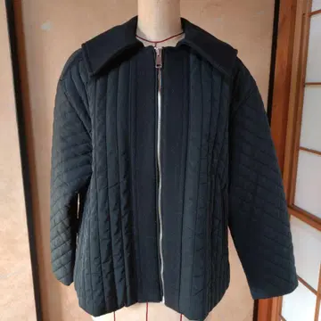 ZARA 퀼트 자켓 세일러 카라