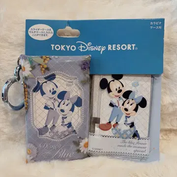 디즈니 리조트 블루 에버 애프터 카라비너 파우치