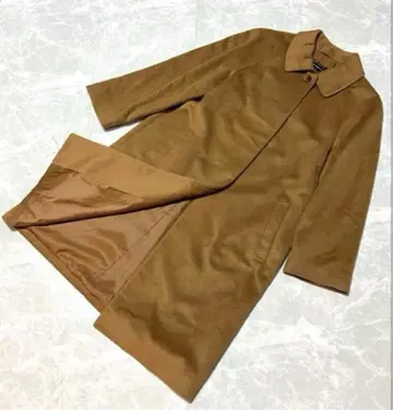 Mia Carmi CASHMERE 캐시미어 100% 롱 코트 브라운