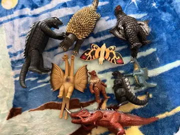 고질라 피규어 세트 9체