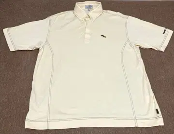 미사용품 Heal Creek 힐 크릭 피케 셔츠 크림색 50