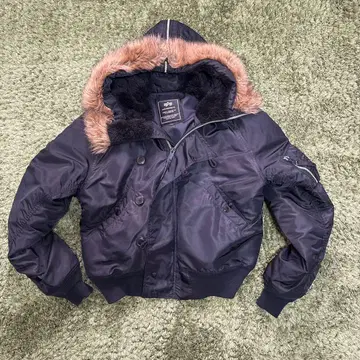 ALPHA INDUSTRIES MA-1 플라이트 자켓 M 네이비